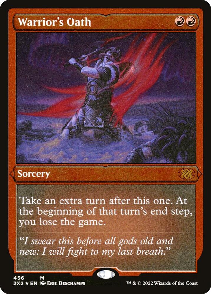 Warrior's Oath (Foil Etched) | Double Masters 2022 #456