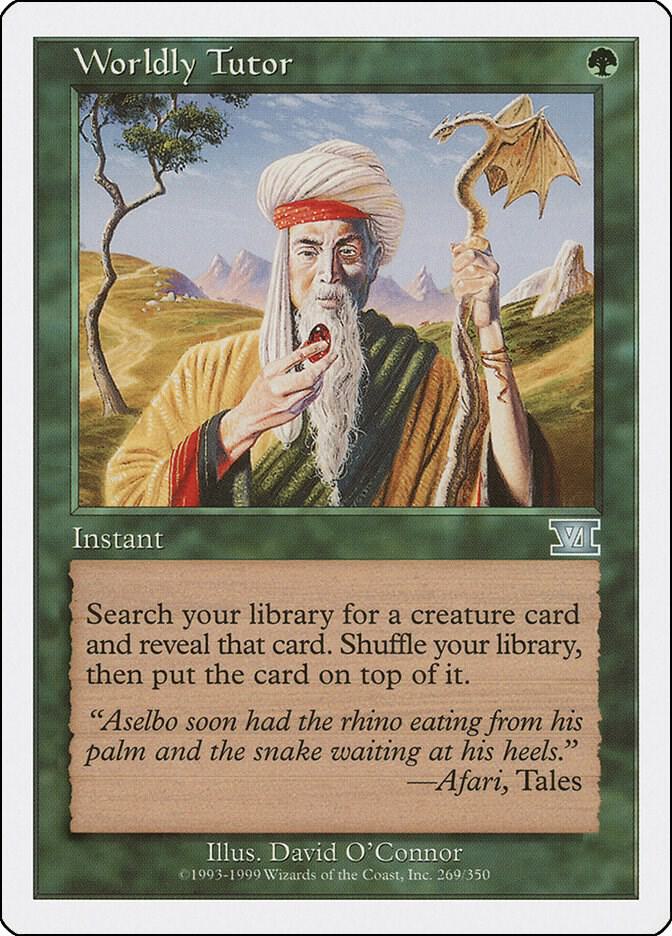 Worldly Tutor | Classic Sixth Edition #269