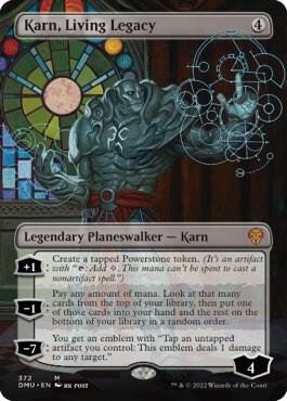 Karn, Living Legacy (Borderless) | Dominaria United #372