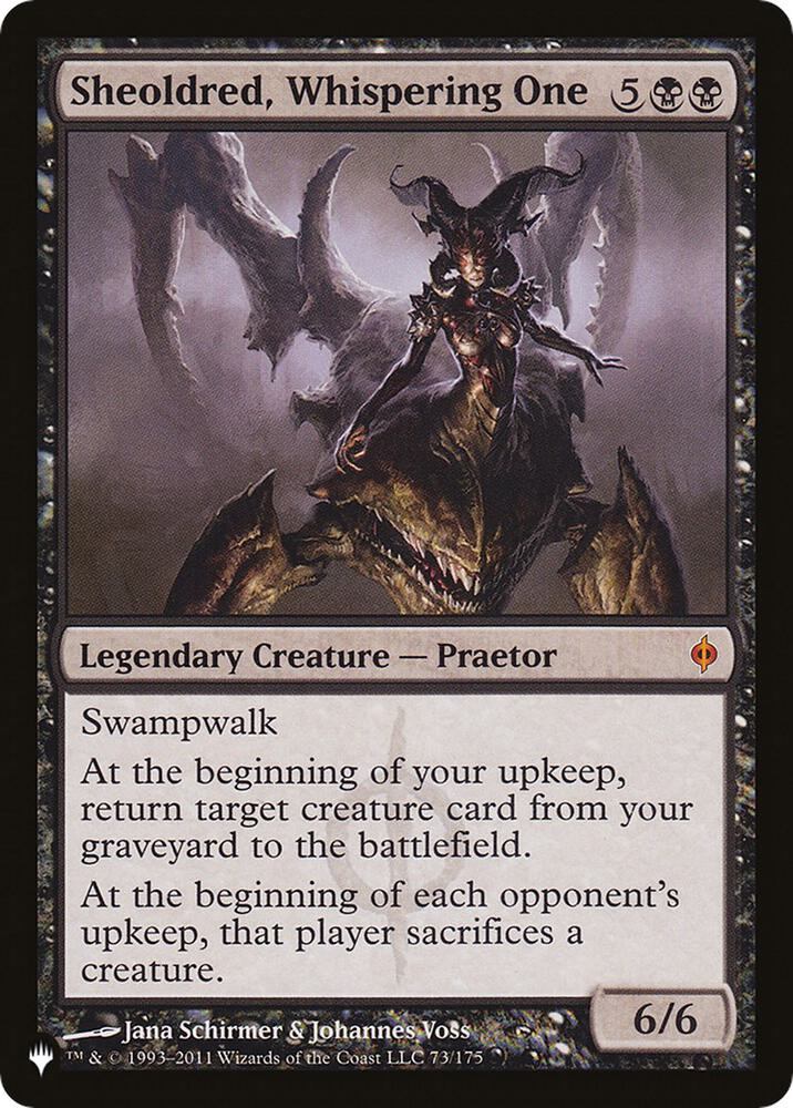 Sheoldred, Whispering One | The List Reprints #73/175