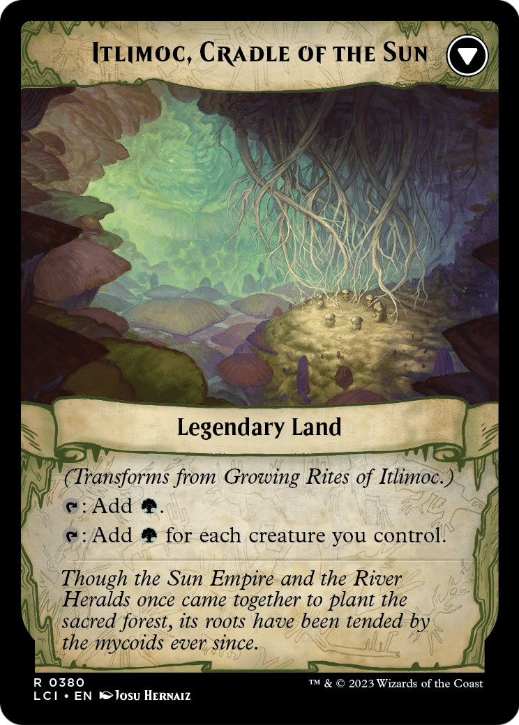 Growing Rites of Itlimoc // Itlimoc, Cradle of the Sun | The Lost Caverns of Ixalan #380