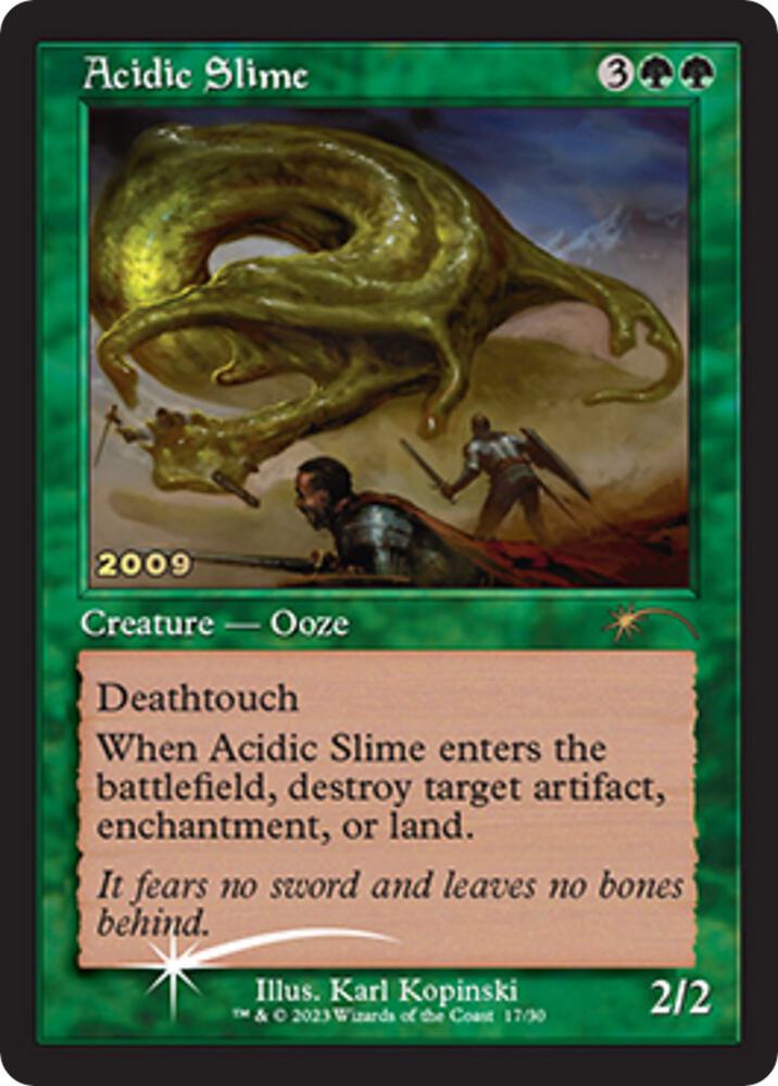 Acidic Slime | 30th Anniversary Promos #17