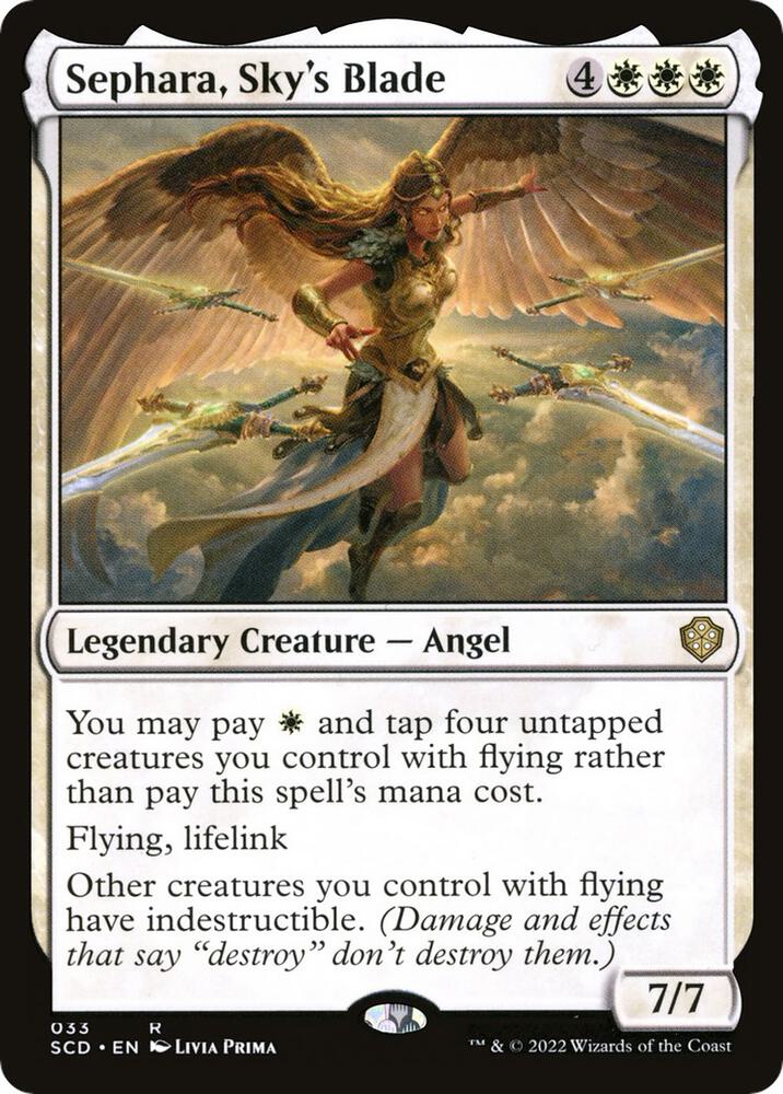 Sephara, Sky's Blade | Starter Commander Decks #33