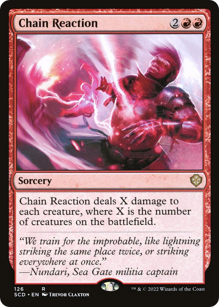 Chain Reaction | Starter Commander Decks #126
