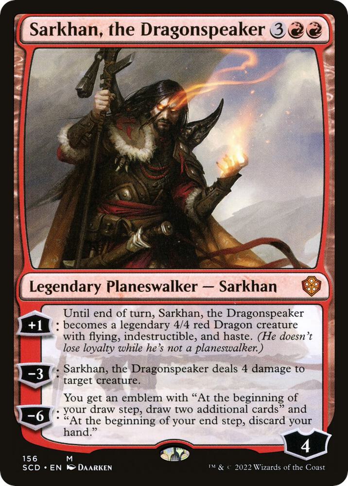 Sarkhan, the Dragonspeaker | Starter Commander Decks #156