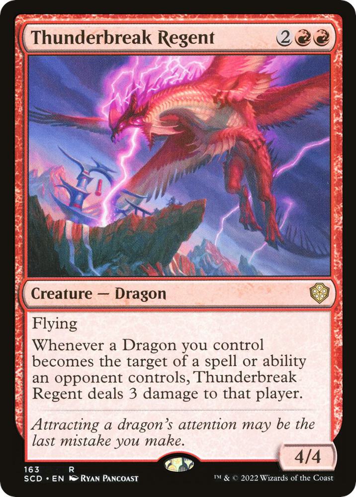 Thunderbreak Regent | Starter Commander Decks #163