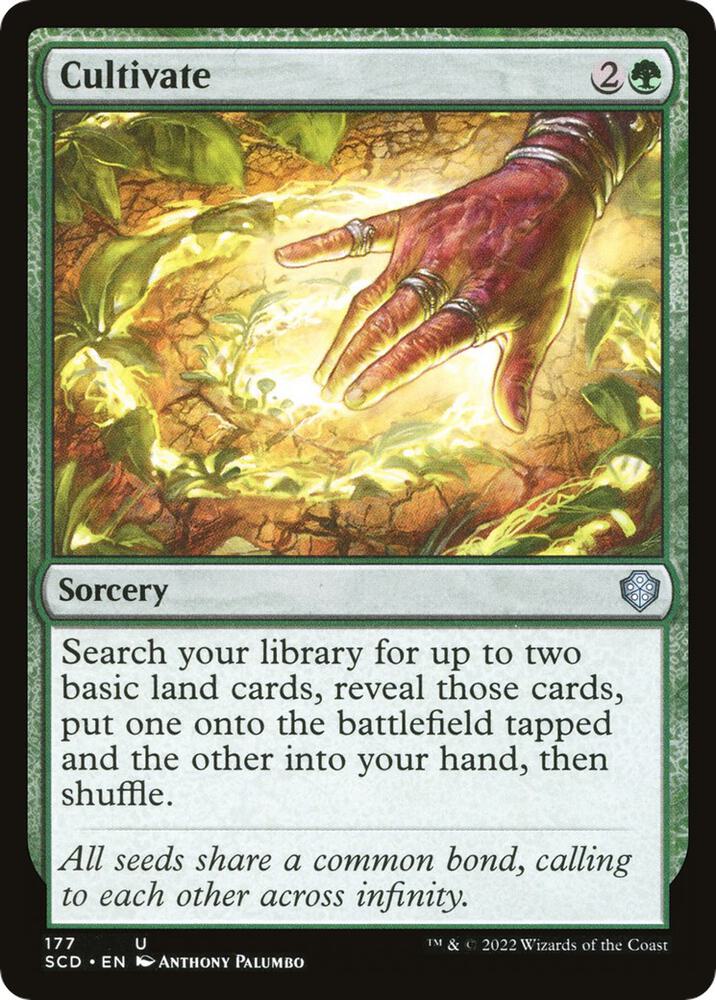 Cultivate | Starter Commander Decks #177