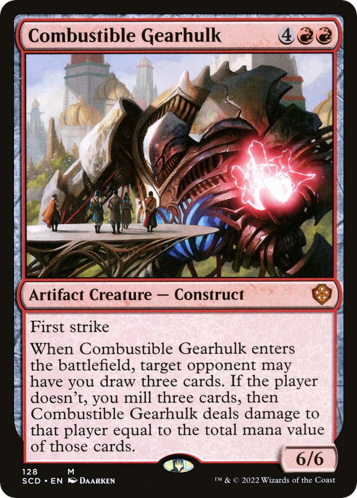 Combustible Gearhulk | Starter Commander Decks #128