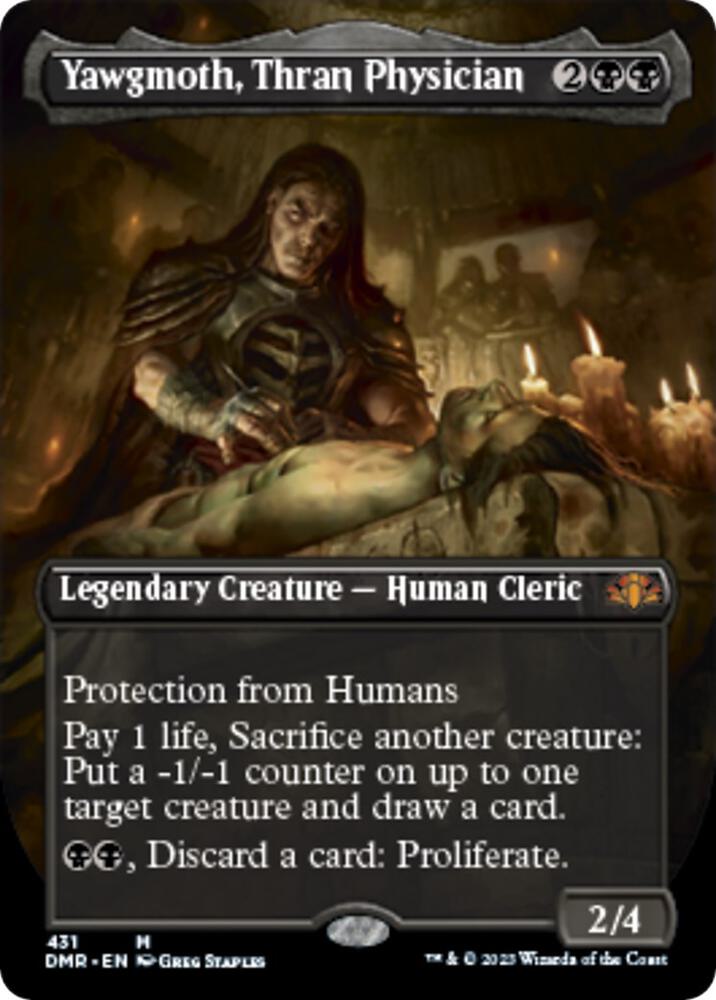 Yawgmoth, Thran Physician (Borderless) | Dominaria Remastered #431