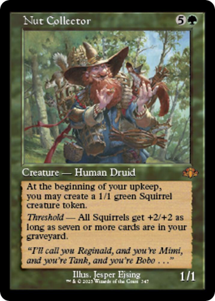 Nut Collector (Retro Frame) | Dominaria Remastered #347
