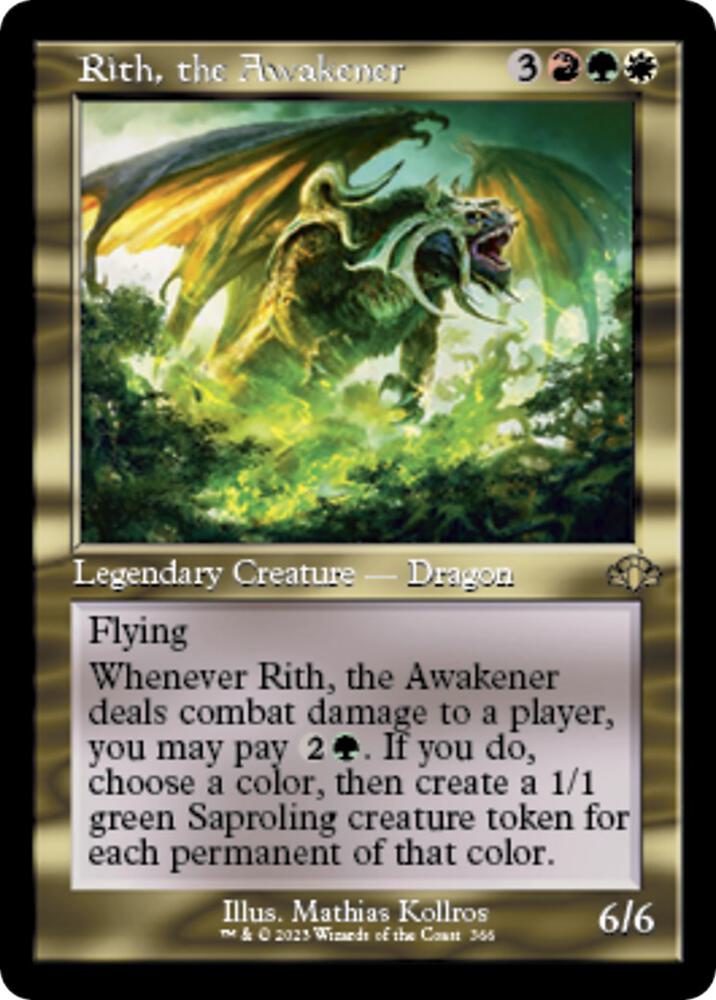 Rith, the Awakener (Retro Frame) | Dominaria Remastered #366