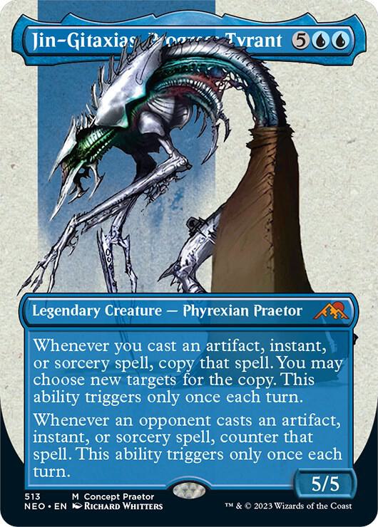 Jin-Gitaxias, Progress Tyrant (Concept Praetor) | Phyrexia: All Will Be One #513