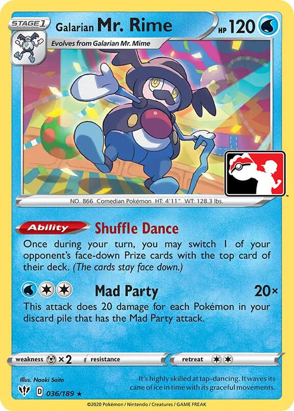 Galarian Mr. Rime - 036/189 | Prize Pack Series Cards #036/189