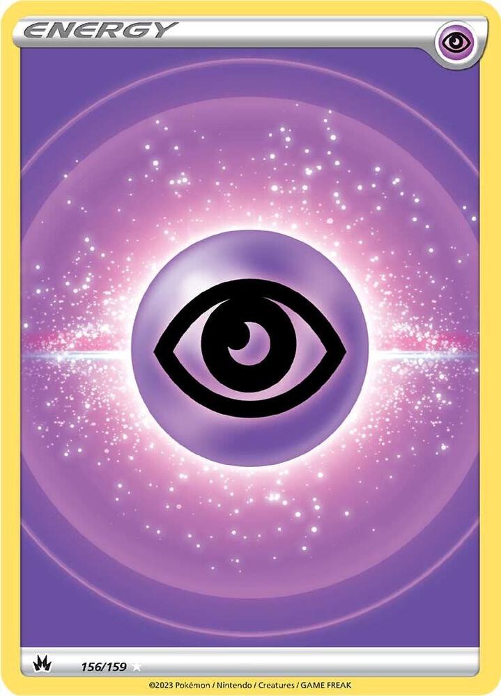 Psychic Energy (Texture Full Art) | SWSH: Crown Zenith #156/159