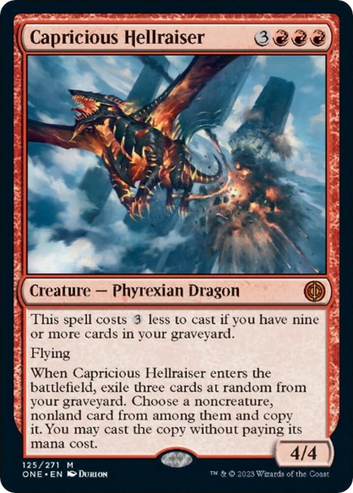 Capricious Hellraiser | Phyrexia: All Will Be One #125