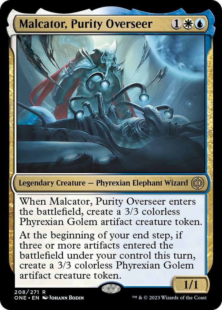 Malcator, Purity Overseer | Phyrexia: All Will Be One #208