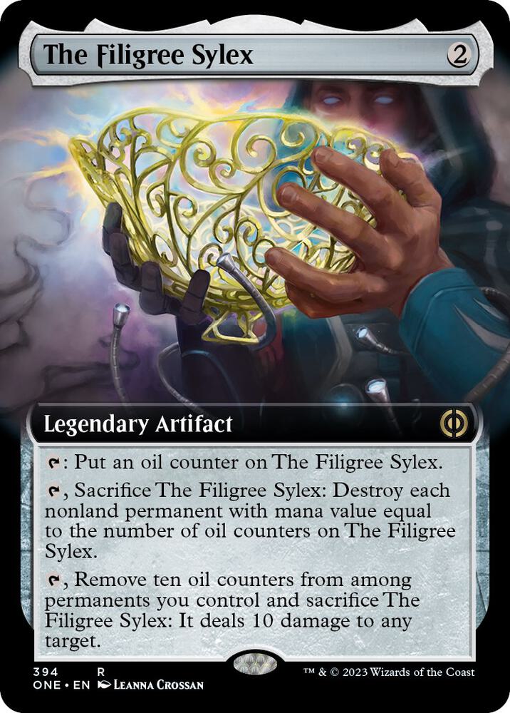 The Filigree Sylex (Extended Art) | Phyrexia: All Will Be One #394