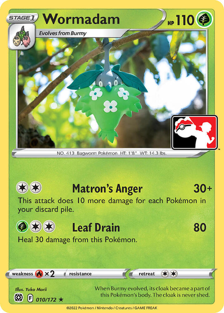 Wormadam - 010/172 | Prize Pack Series Cards #010/172