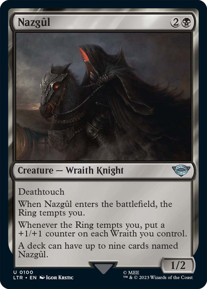 Nazgul (0100) | Universes Beyond: The Lord of the Rings: Tales of Middle-earth #100