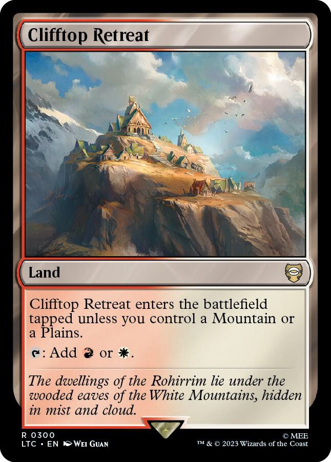 Clifftop Retreat | Commander: The Lord of the Rings: Tales of Middle-earth #300