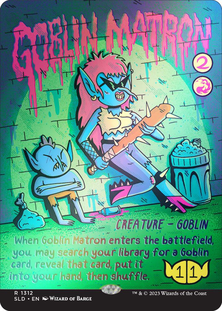 Goblin Matron (Rainbow Foil) | Secret Lair Drop Series #1312