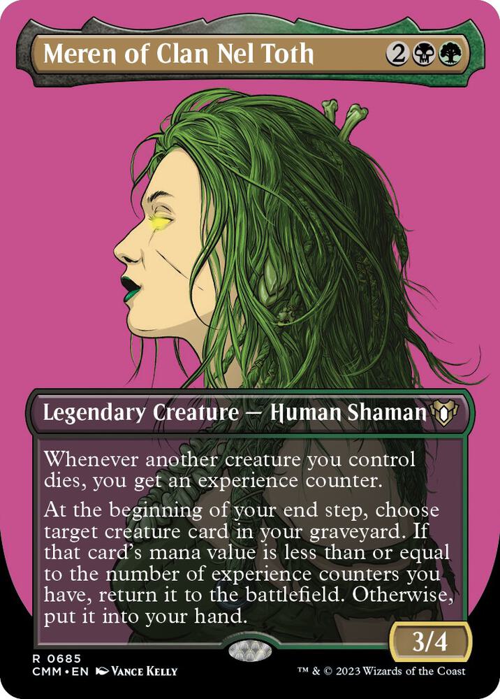 Meren of Clan Nel Toth (Borderless) | Commander Masters #685
