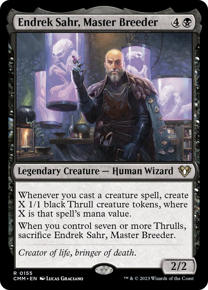 Endrek Sahr, Master Breeder | Commander Masters #155
