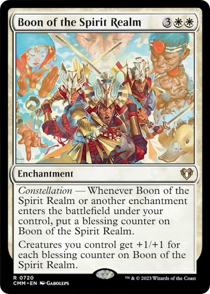 Boon of the Spirit Realm | Commander Masters #720