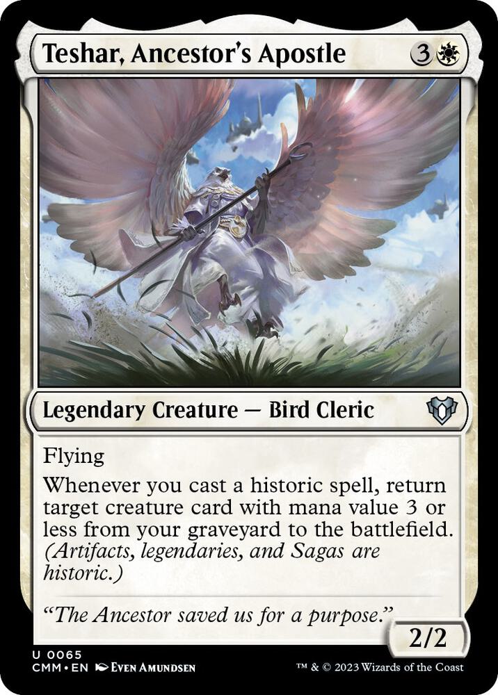 Teshar, Ancestor's Apostle | Commander Masters #65