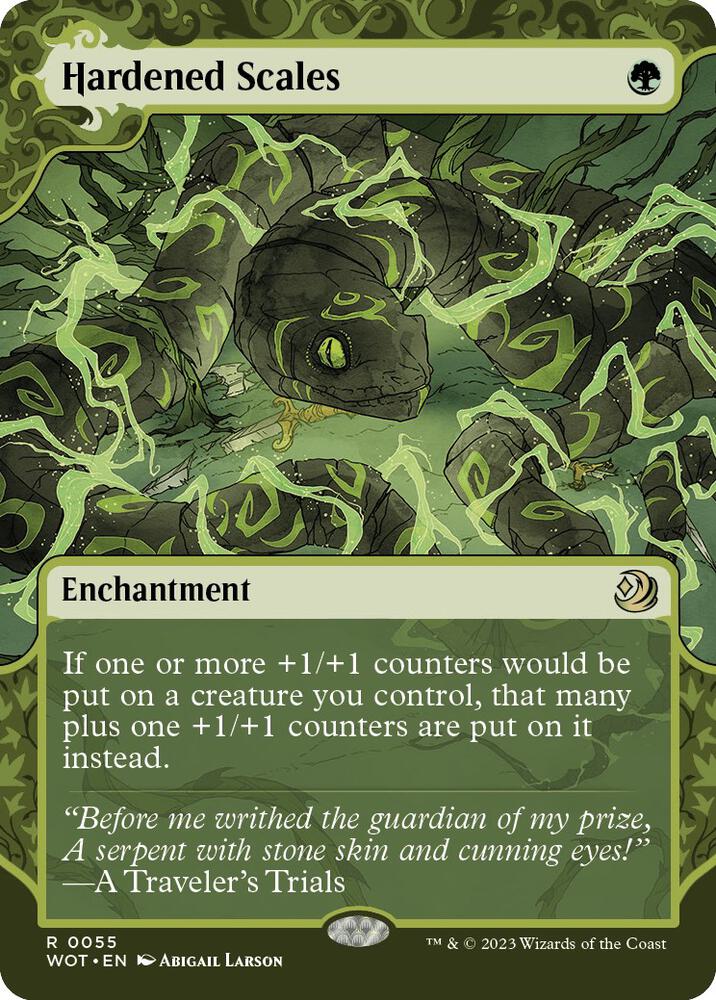 Hardened Scales | Wilds of Eldraine: Enchanting Tales #55