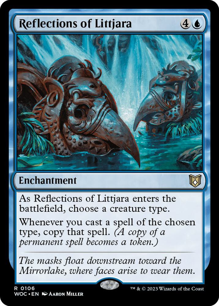 Reflections of Littjara | Commander: Wilds of Eldraine #106