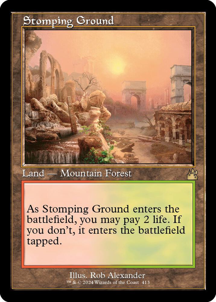 Stomping Ground (Retro Frame) | Ravnica Remastered #413