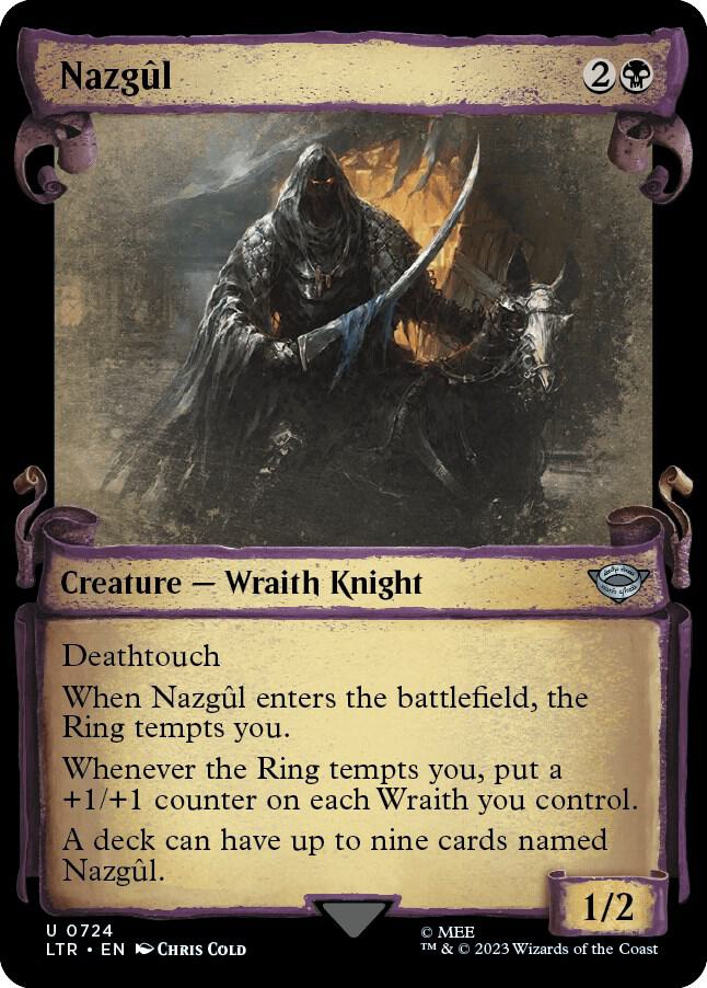 Nazgul (0724) (Showcase Scrolls) | Universes Beyond: The Lord of the Rings: Tales of Middle-earth #724
