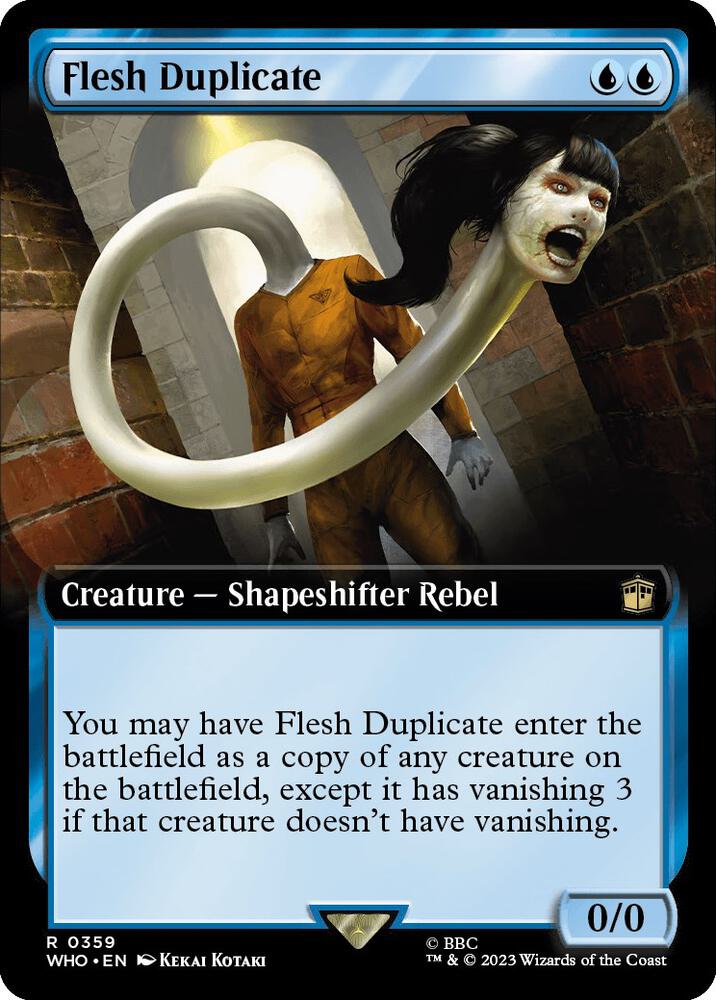 Flesh Duplicate (Extended Art) | Universes Beyond: Doctor Who #359