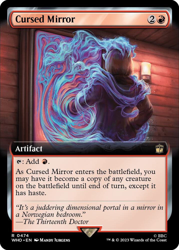 Cursed Mirror (Extended Art) | Universes Beyond: Doctor Who #474