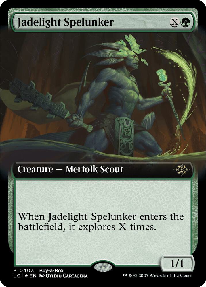 Jadelight Spelunker (Extended Art) | Buy-A-Box Promos #403