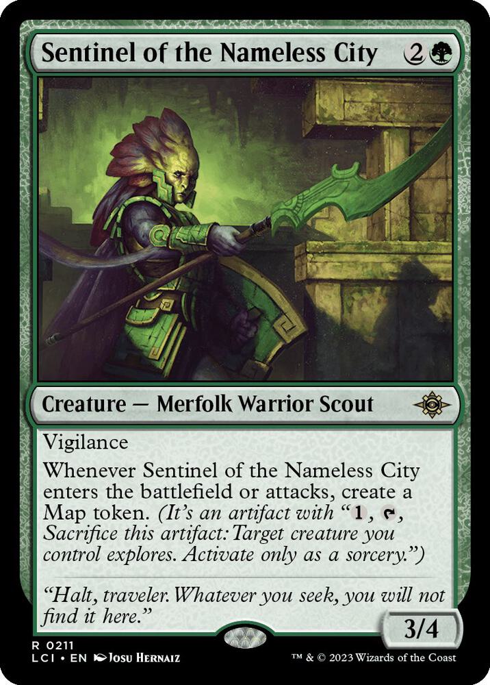 Sentinel of the Nameless City | The Lost Caverns of Ixalan #211