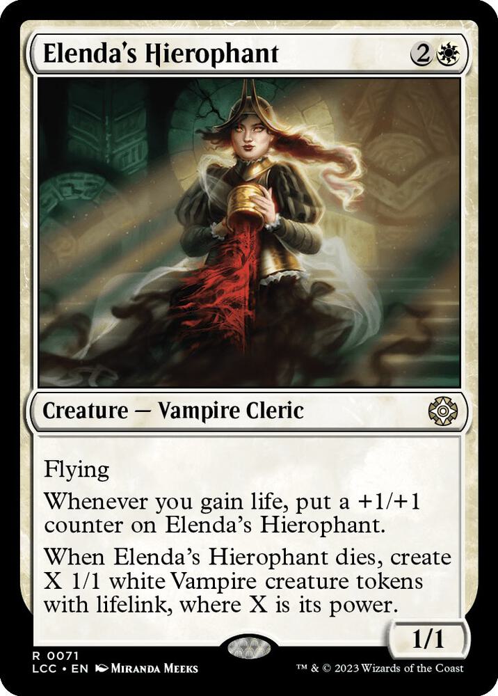 Elenda's Hierophant | Commander: The Lost Caverns of Ixalan #71