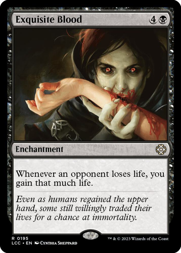 Exquisite Blood | Commander: The Lost Caverns of Ixalan #195