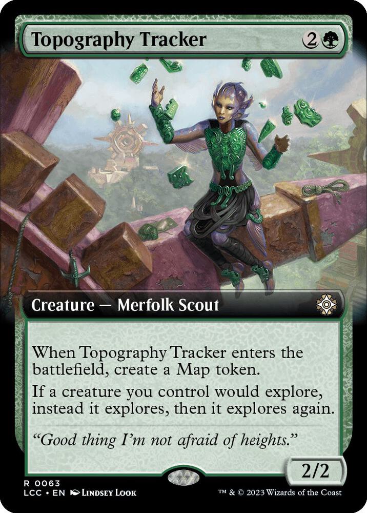 Topography Tracker (Extended Art) | Commander: The Lost Caverns of Ixalan #63