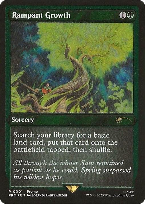 Rampant Growth (Foil Etched) | WPN & Gateway Promos #1