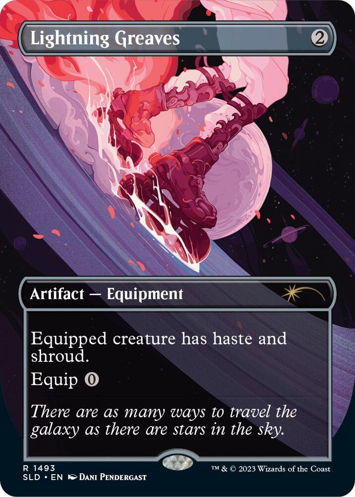 Lightning Greaves (1493) | Secret Lair Drop Series #1493