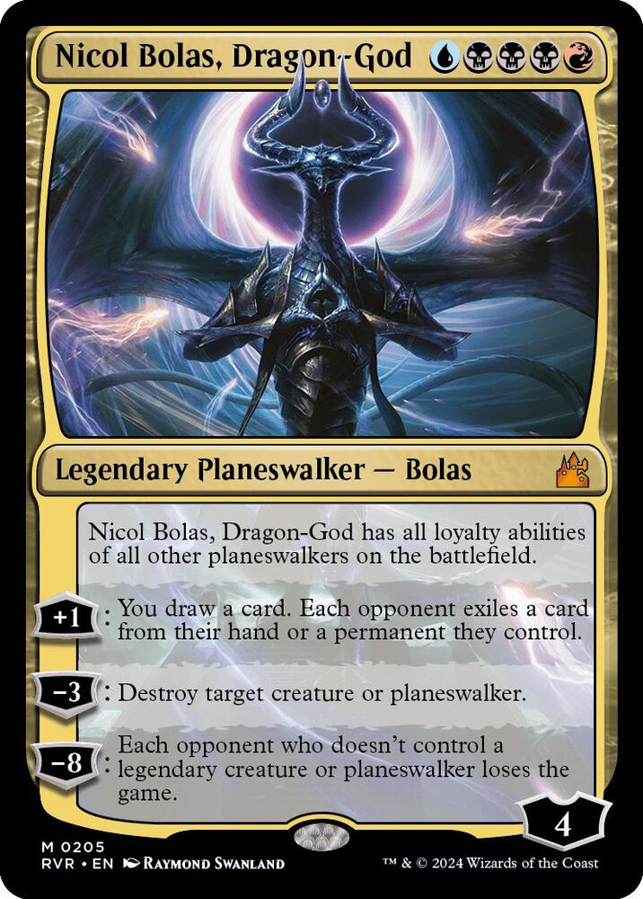 Nicol Bolas, Dragon-God | Ravnica Remastered #205