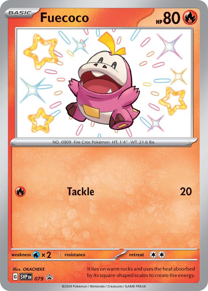 Fuecoco - 079 | SV: Scarlet & Violet Promo Cards #079
