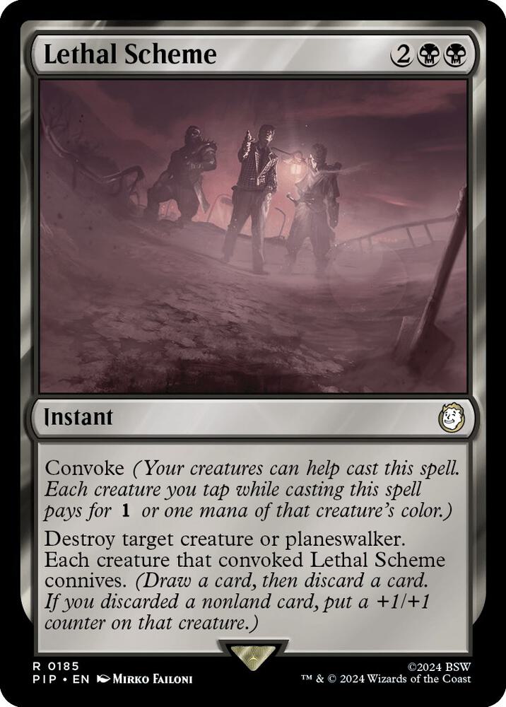 Lethal Scheme | Universes Beyond: Fallout #185