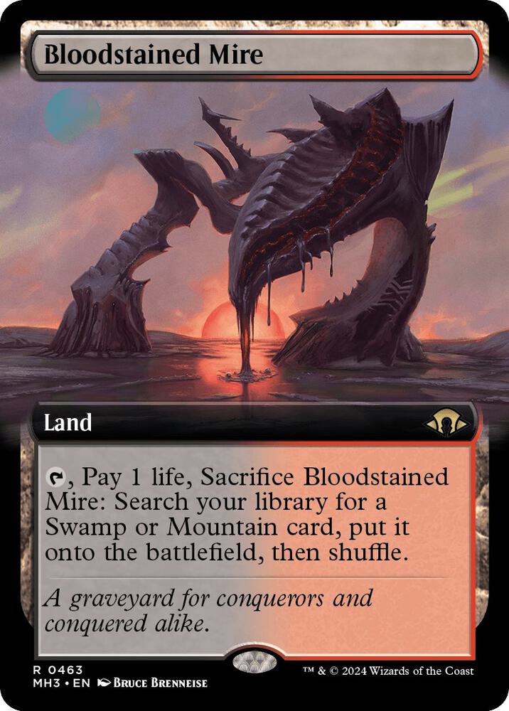 Bloodstained Mire (Extended Art) | Modern Horizons 3 #463