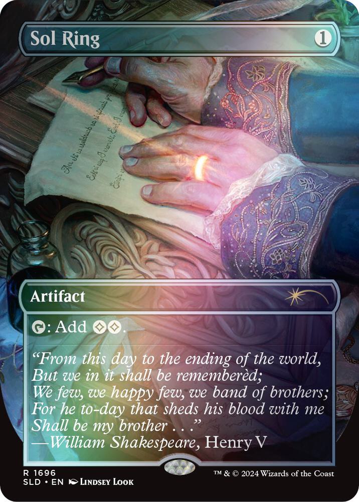 Sol Ring (1696) (Rainbow Foil) | Secret Lair Drop Series #1696