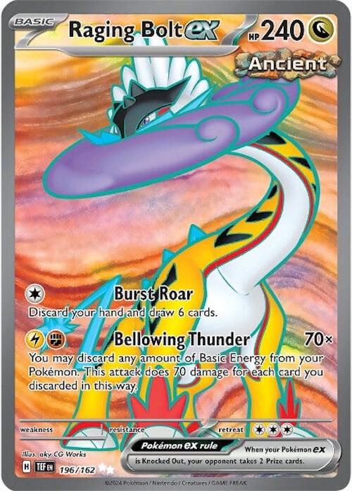 Raging Bolt ex - 196/162 | SV05: Temporal Forces #196/162