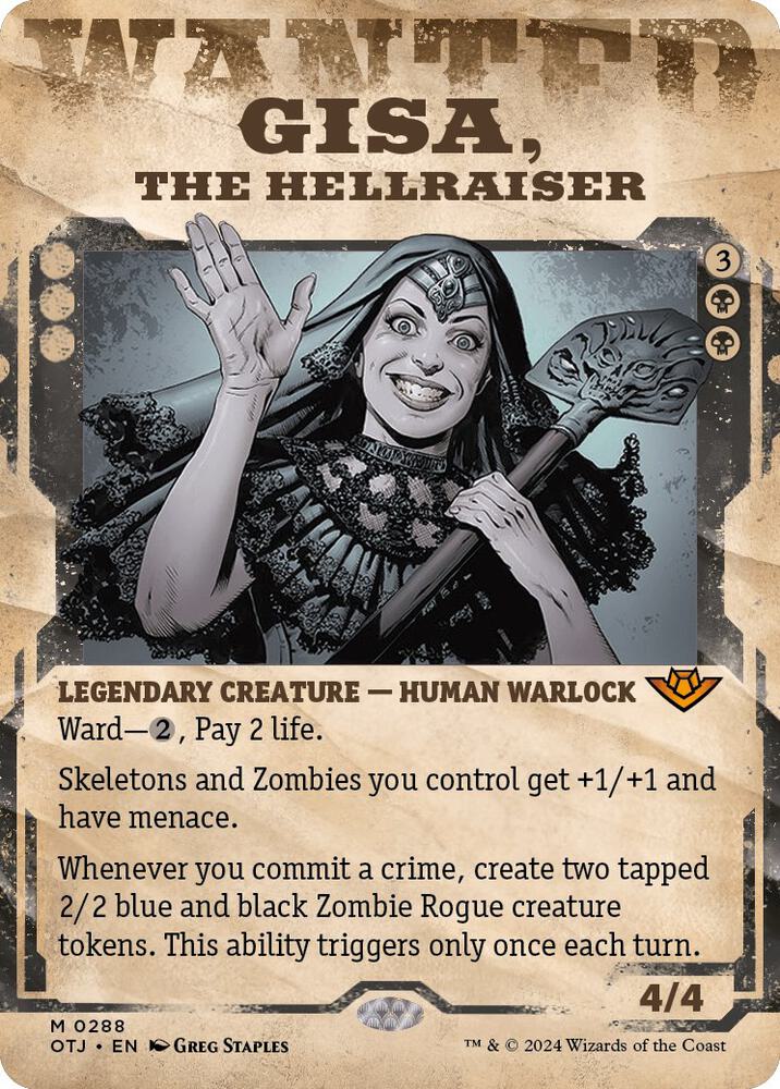Gisa, the Hellraiser (Showcase) | Outlaws of Thunder Junction #288