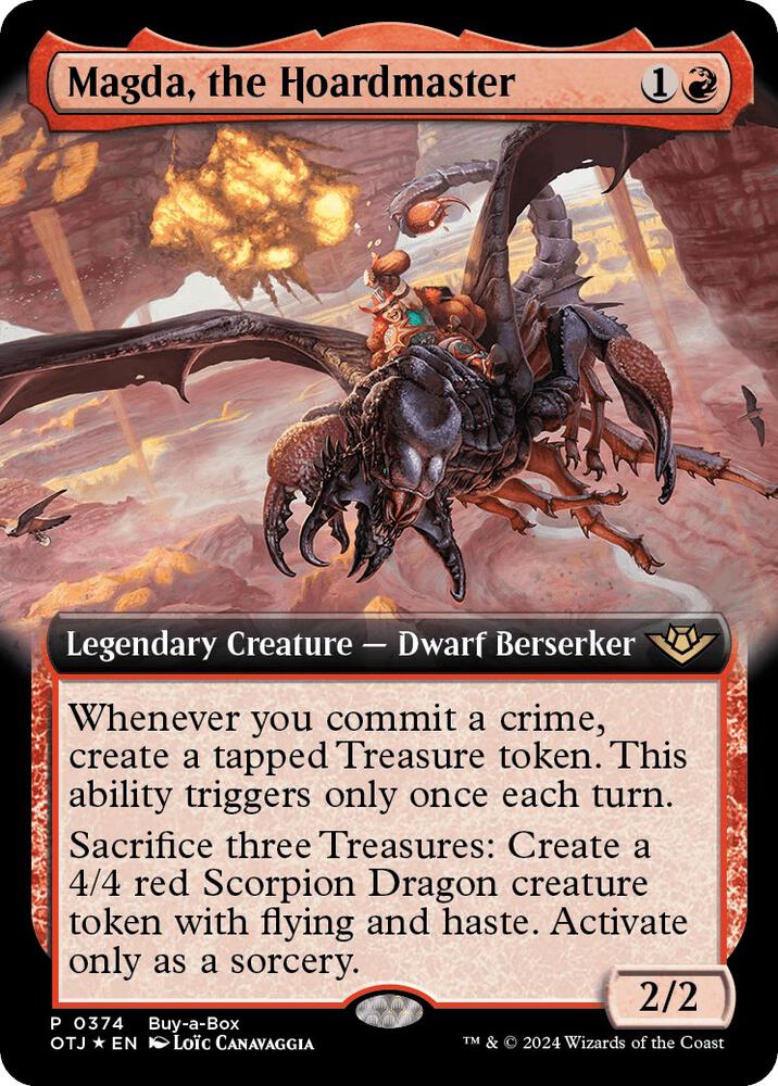 Magda, the Hoardmaster (Extended Art) | Buy-A-Box Promos #374